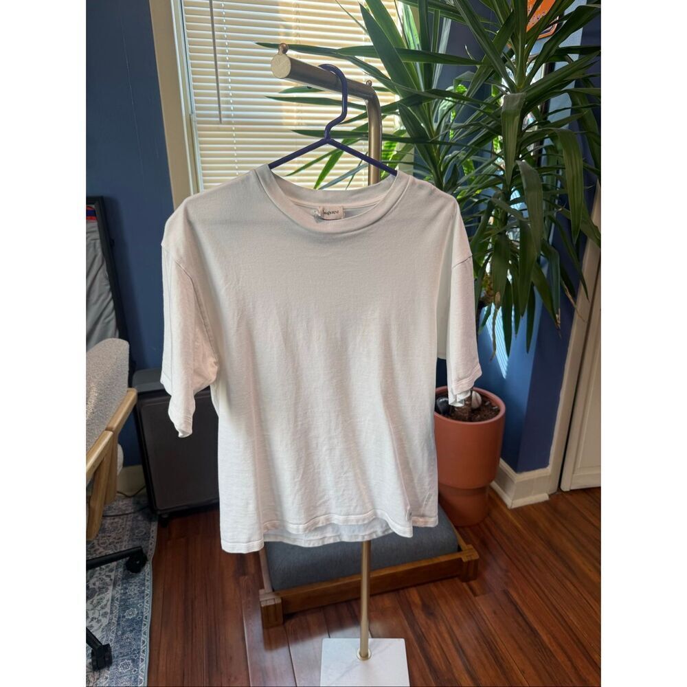 SAINT LAURENT MENS HEAVY TSHIRT